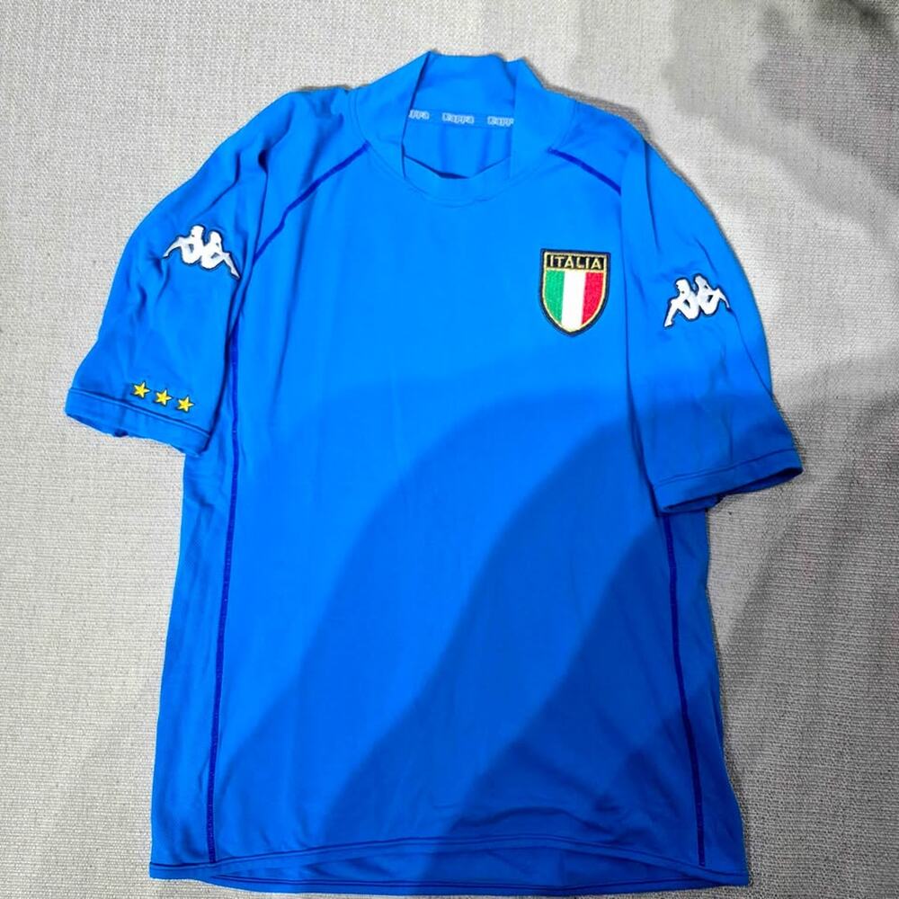 Vintage Kappa Italy 2000-2002 GARA Kombat Home Jersey — Men's Small